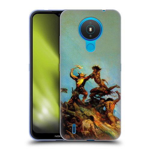 Frank Frazetta Fantasy Indomitable Soft Gel Case for Nokia 1.4