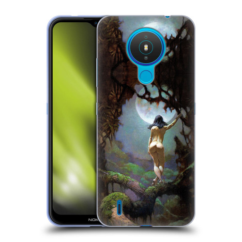 Frank Frazetta Fantasy Moons Rapture Soft Gel Case for Nokia 1.4