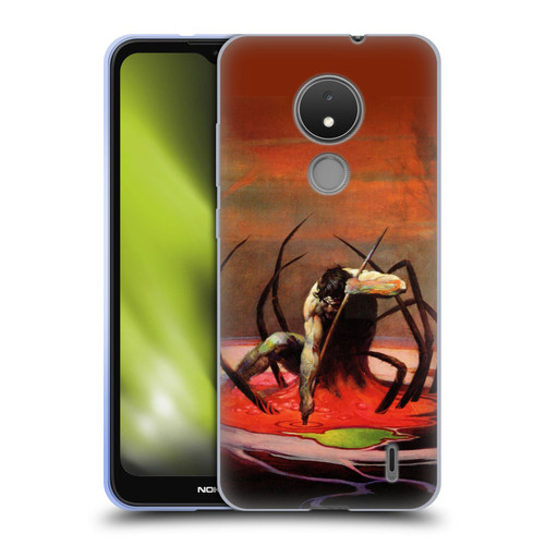 Frank Frazetta Fantasy The Spider King Soft Gel Case for Nokia C21