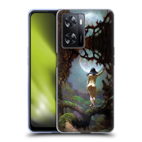 Frank Frazetta Fantasy Moons Rapture Soft Gel Case for OPPO A57s