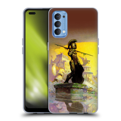 Frank Frazetta Fantasy Atlantis Soft Gel Case for OPPO Reno 4 5G