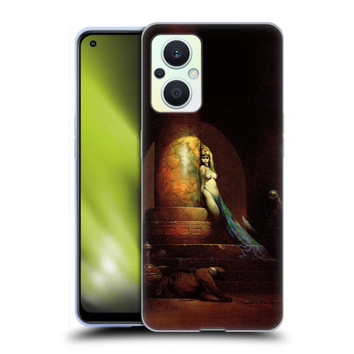 Frank Frazetta Fantasy Egyptian Queen Soft Gel Case for OPPO Reno8 Lite