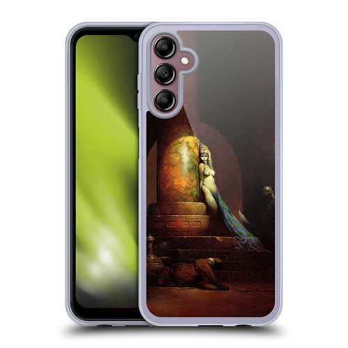 Frank Frazetta Fantasy Egyptian Queen Soft Gel Case for Samsung Galaxy A14 5G