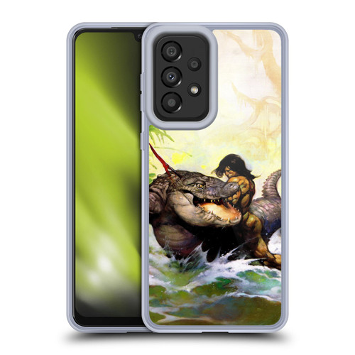 Frank Frazetta Fantasy Monster Out Of Time Soft Gel Case for Samsung Galaxy A33 5G (2022)