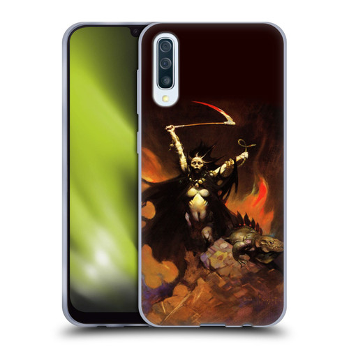 Frank Frazetta Fantasy Woman With A Scythe Soft Gel Case for Samsung Galaxy A50/A30s (2019)