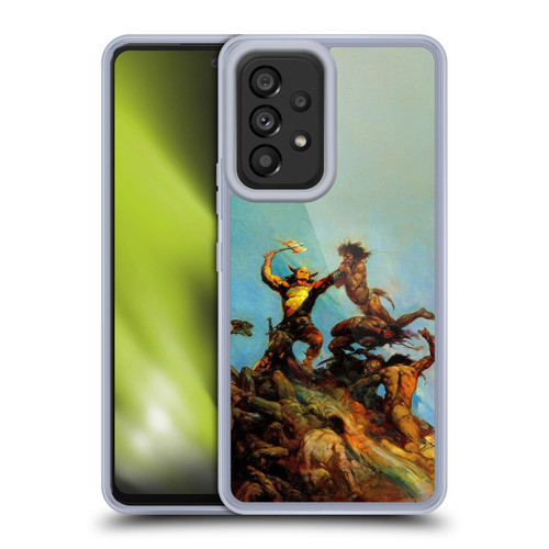 Frank Frazetta Fantasy Indomitable Soft Gel Case for Samsung Galaxy A53 5G (2022)