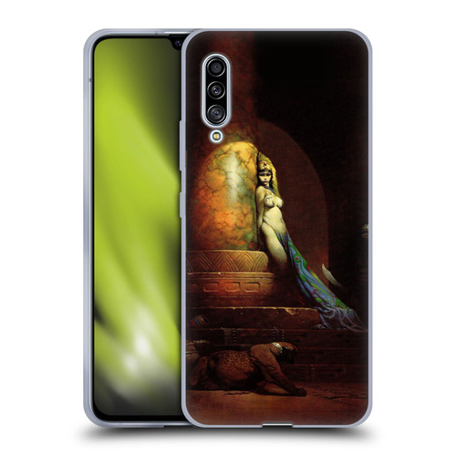 Frank Frazetta Fantasy Egyptian Queen Soft Gel Case for Samsung Galaxy A90 5G (2019)