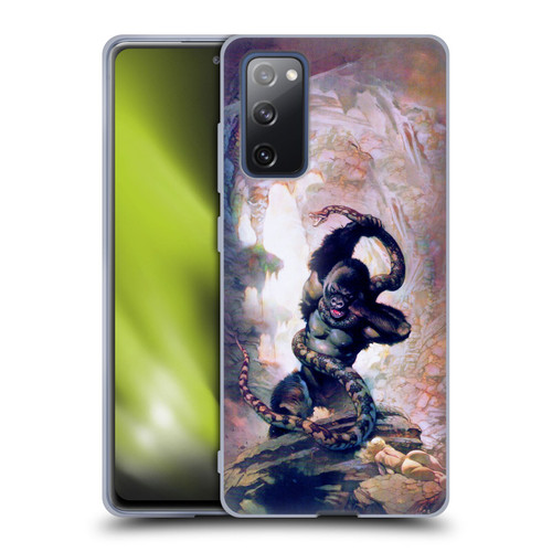 Frank Frazetta Fantasy Gorilla With Snake Soft Gel Case for Samsung Galaxy S20 FE / 5G