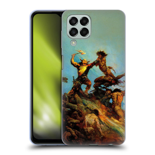 Frank Frazetta Fantasy Indomitable Soft Gel Case for Samsung Galaxy M33 (2022)