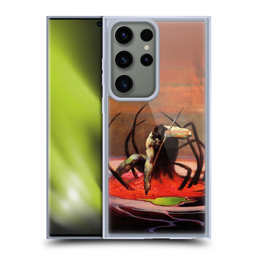 Frank Frazetta Fantasy The Spider King Soft Gel Case for Samsung Galaxy S23 Ultra 5G