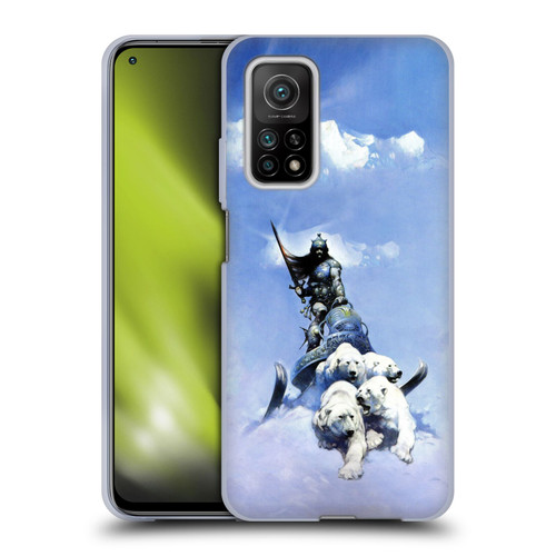 Frank Frazetta Fantasy Silver Warrior Soft Gel Case for Xiaomi Mi 10T 5G