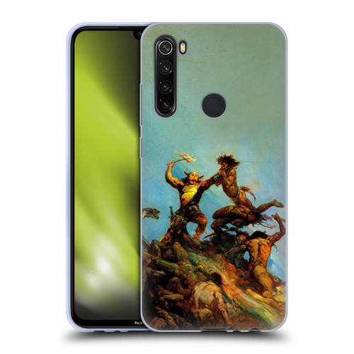 Frank Frazetta Fantasy Indomitable Soft Gel Case for Xiaomi Redmi Note 8T