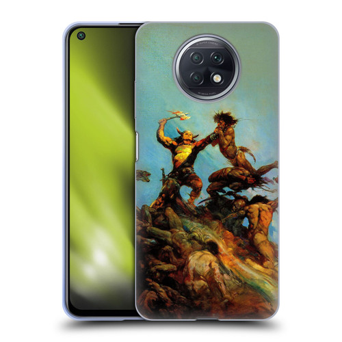 Frank Frazetta Fantasy Indomitable Soft Gel Case for Xiaomi Redmi Note 9T 5G