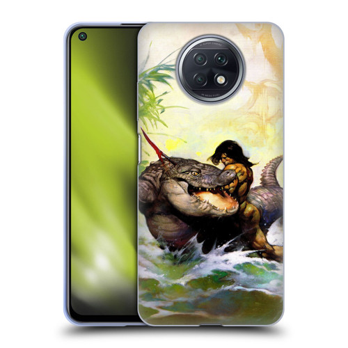 Frank Frazetta Fantasy Monster Out Of Time Soft Gel Case for Xiaomi Redmi Note 9T 5G