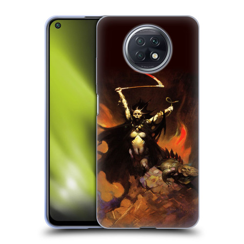 Frank Frazetta Fantasy Woman With A Scythe Soft Gel Case for Xiaomi Redmi Note 9T 5G