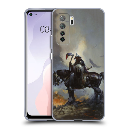 Frank Frazetta Medieval Fantasy Death Dealer Soft Gel Case for Huawei Nova 7 SE/P40 Lite 5G