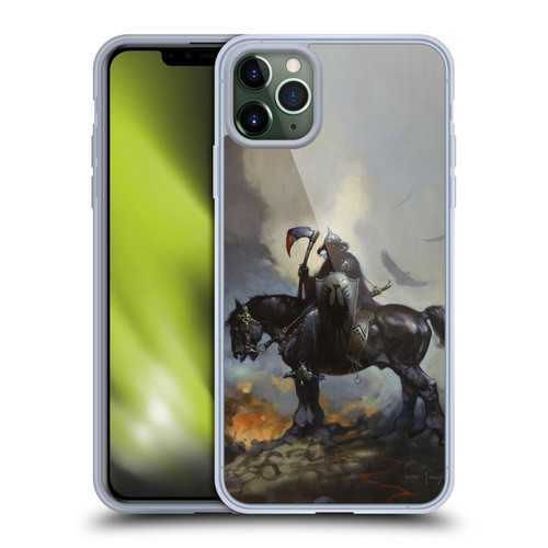 Frank Frazetta Medieval Fantasy Death Dealer Soft Gel Case for Apple iPhone 11 Pro Max