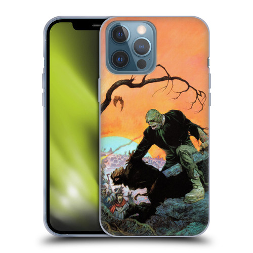 Frank Frazetta Medieval Fantasy Zombie Soft Gel Case for Apple iPhone 13 Pro Max