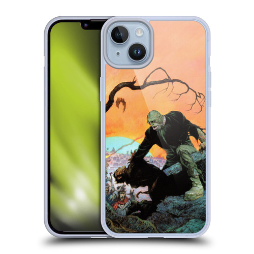 Frank Frazetta Medieval Fantasy Zombie Soft Gel Case for Apple iPhone 14 Plus