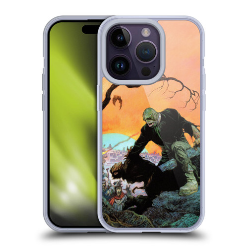 Frank Frazetta Medieval Fantasy Zombie Soft Gel Case for Apple iPhone 14 Pro