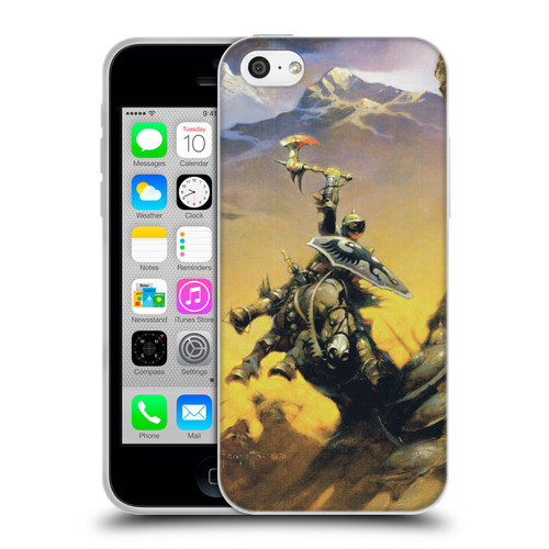 Frank Frazetta Medieval Fantasy Eternal Champion Soft Gel Case for Apple iPhone 5c