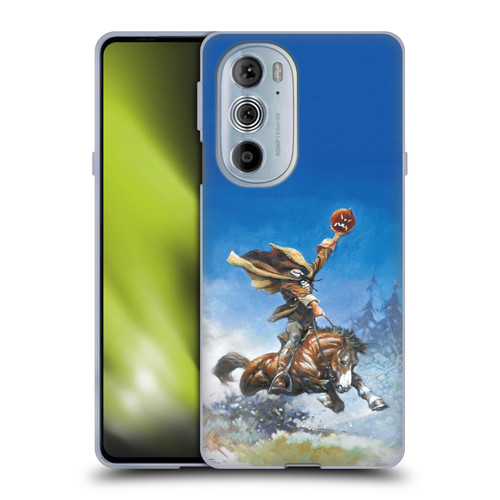 Frank Frazetta Medieval Fantasy Headless Horseman Soft Gel Case for Motorola Edge X30