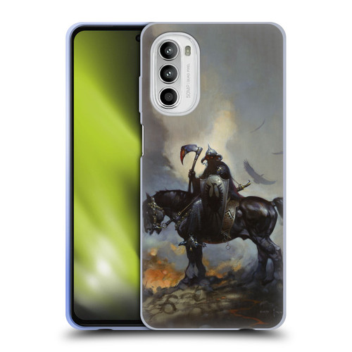 Frank Frazetta Medieval Fantasy Death Dealer Soft Gel Case for Motorola Moto G52