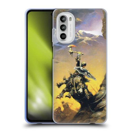 Frank Frazetta Medieval Fantasy Eternal Champion Soft Gel Case for Motorola Moto G52