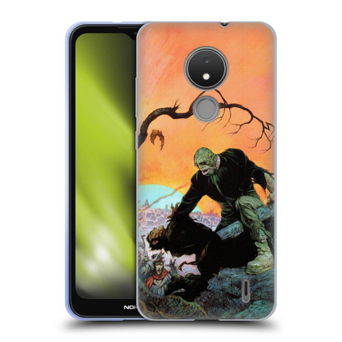 Frank Frazetta Medieval Fantasy Zombie Soft Gel Case for Nokia C21