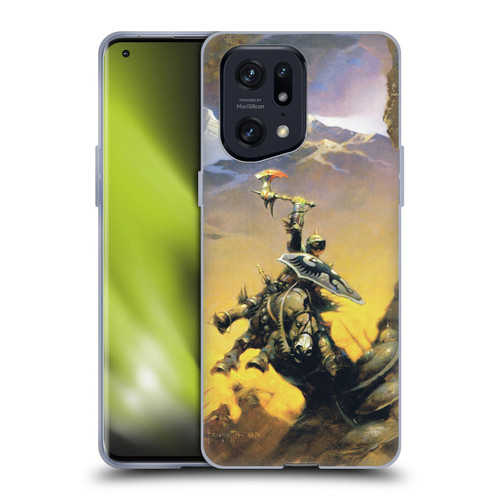 Frank Frazetta Medieval Fantasy Eternal Champion Soft Gel Case for OPPO Find X5 Pro