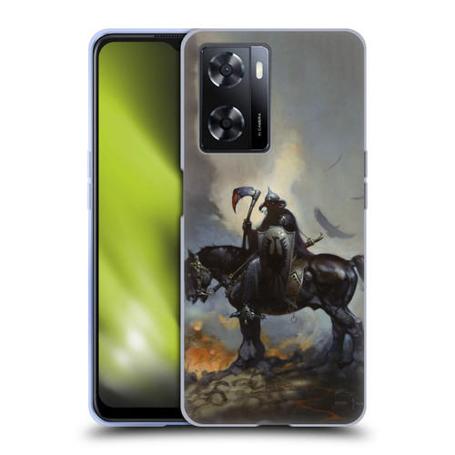 Frank Frazetta Medieval Fantasy Death Dealer Soft Gel Case for OPPO A57s
