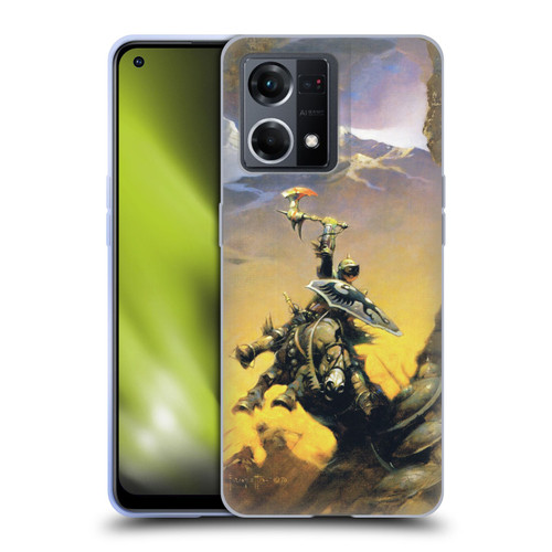 Frank Frazetta Medieval Fantasy Eternal Champion Soft Gel Case for OPPO Reno8 4G