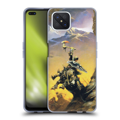 Frank Frazetta Medieval Fantasy Eternal Champion Soft Gel Case for OPPO Reno4 Z 5G