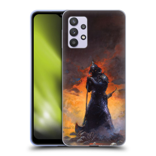 Frank Frazetta Medieval Fantasy Death Dealer 3 Soft Gel Case for Samsung Galaxy A32 5G / M32 5G (2021)