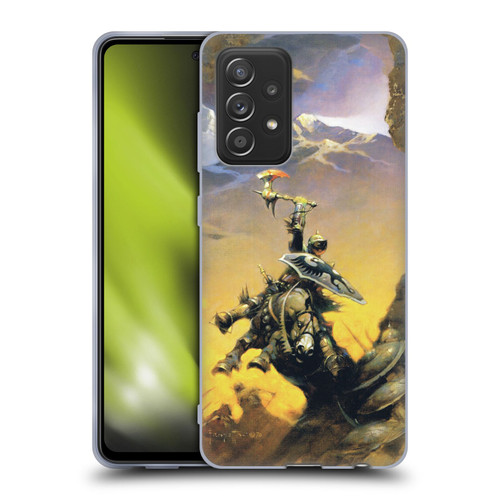 Frank Frazetta Medieval Fantasy Eternal Champion Soft Gel Case for Samsung Galaxy A52 / A52s / 5G (2021)