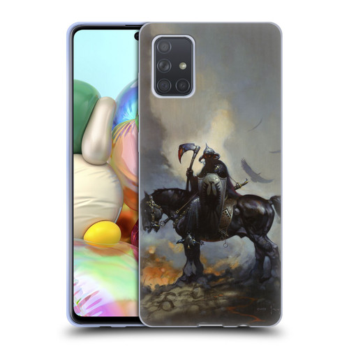 Frank Frazetta Medieval Fantasy Death Dealer Soft Gel Case for Samsung Galaxy A71 (2019)