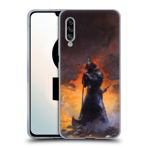 Frank Frazetta Medieval Fantasy Death Dealer 3 Soft Gel Case for Samsung Galaxy A90 5G (2019)