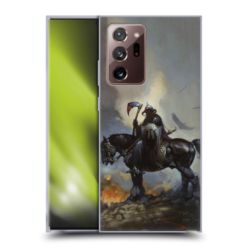 Frank Frazetta Medieval Fantasy Death Dealer Soft Gel Case for Samsung Galaxy Note20 Ultra / 5G