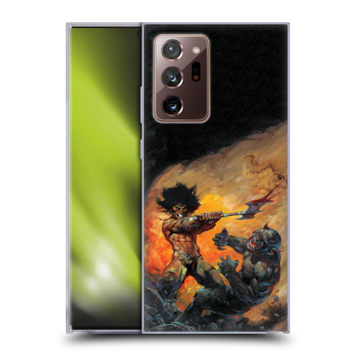 Frank Frazetta Medieval Fantasy Viking Slayer Soft Gel Case for Samsung Galaxy Note20 Ultra / 5G