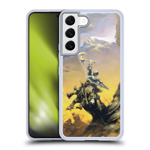 Frank Frazetta Medieval Fantasy Eternal Champion Soft Gel Case for Samsung Galaxy S22 5G