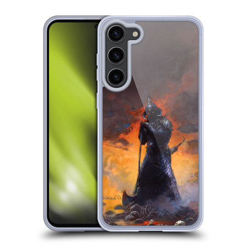 Frank Frazetta Medieval Fantasy Death Dealer 3 Soft Gel Case for Samsung Galaxy S23+ 5G