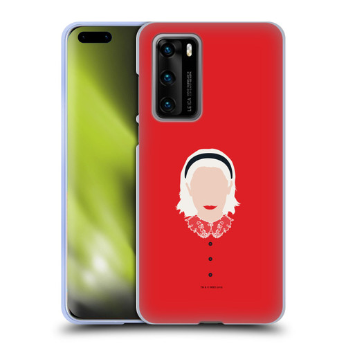 Chilling Adventures of Sabrina Graphics Red Sabrina Soft Gel Case for Huawei P40 5G