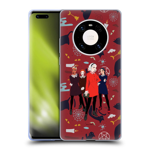 Chilling Adventures of Sabrina Graphics Witch Posey Soft Gel Case for Huawei Mate 40 Pro 5G