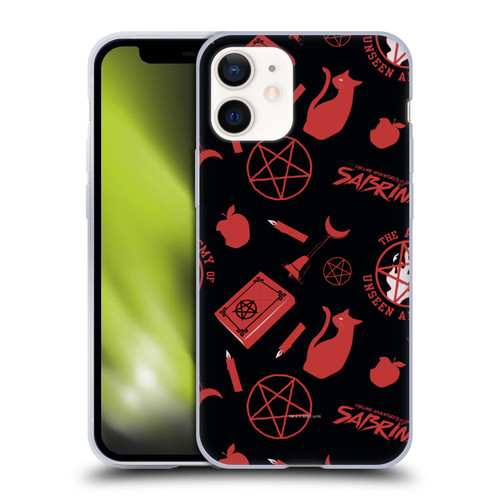 Chilling Adventures of Sabrina Graphics Black Magic Soft Gel Case for Apple iPhone 12 Mini