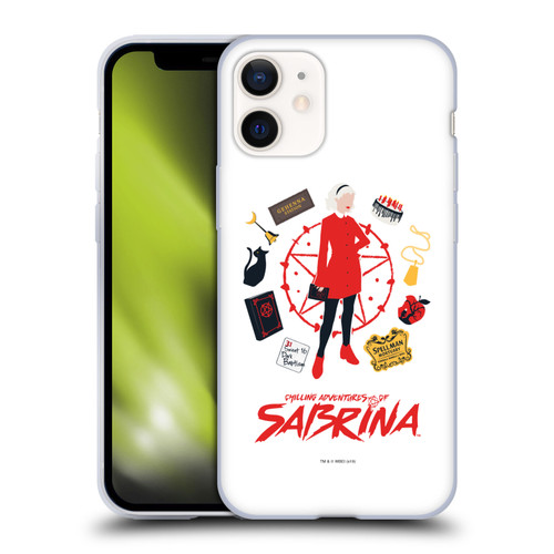 Chilling Adventures of Sabrina Graphics Essentials Soft Gel Case for Apple iPhone 12 Mini