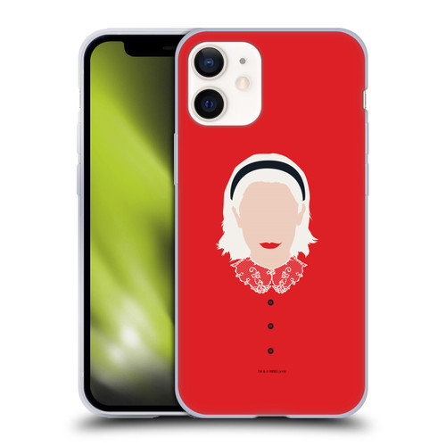 Chilling Adventures of Sabrina Graphics Red Sabrina Soft Gel Case for Apple iPhone 12 Mini