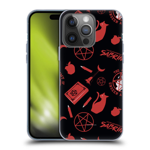 Chilling Adventures of Sabrina Graphics Black Magic Soft Gel Case for Apple iPhone 14 Pro