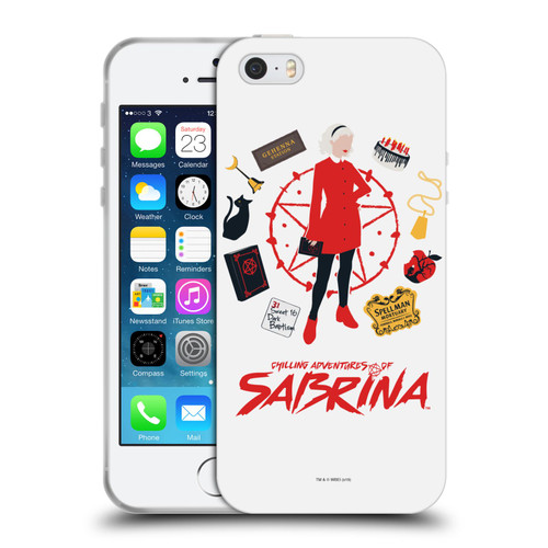 Chilling Adventures of Sabrina Graphics Essentials Soft Gel Case for Apple iPhone 5 / 5s / iPhone SE 2016