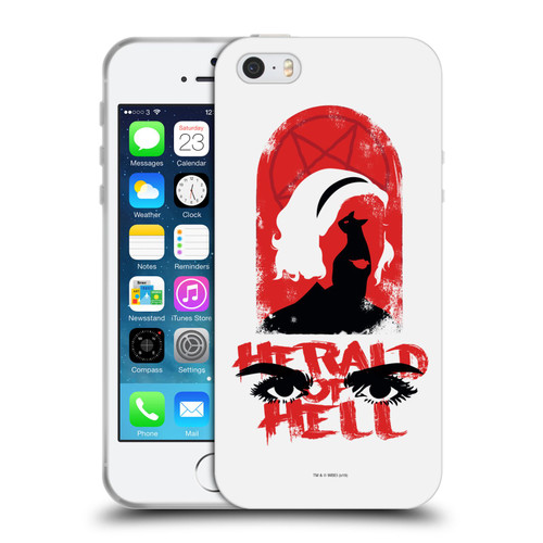 Chilling Adventures of Sabrina Graphics Herald Of Hell Soft Gel Case for Apple iPhone 5 / 5s / iPhone SE 2016