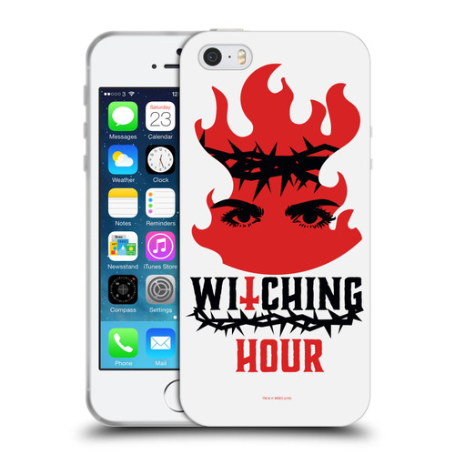 Chilling Adventures of Sabrina Graphics Witching Hour Soft Gel Case for Apple iPhone 5 / 5s / iPhone SE 2016